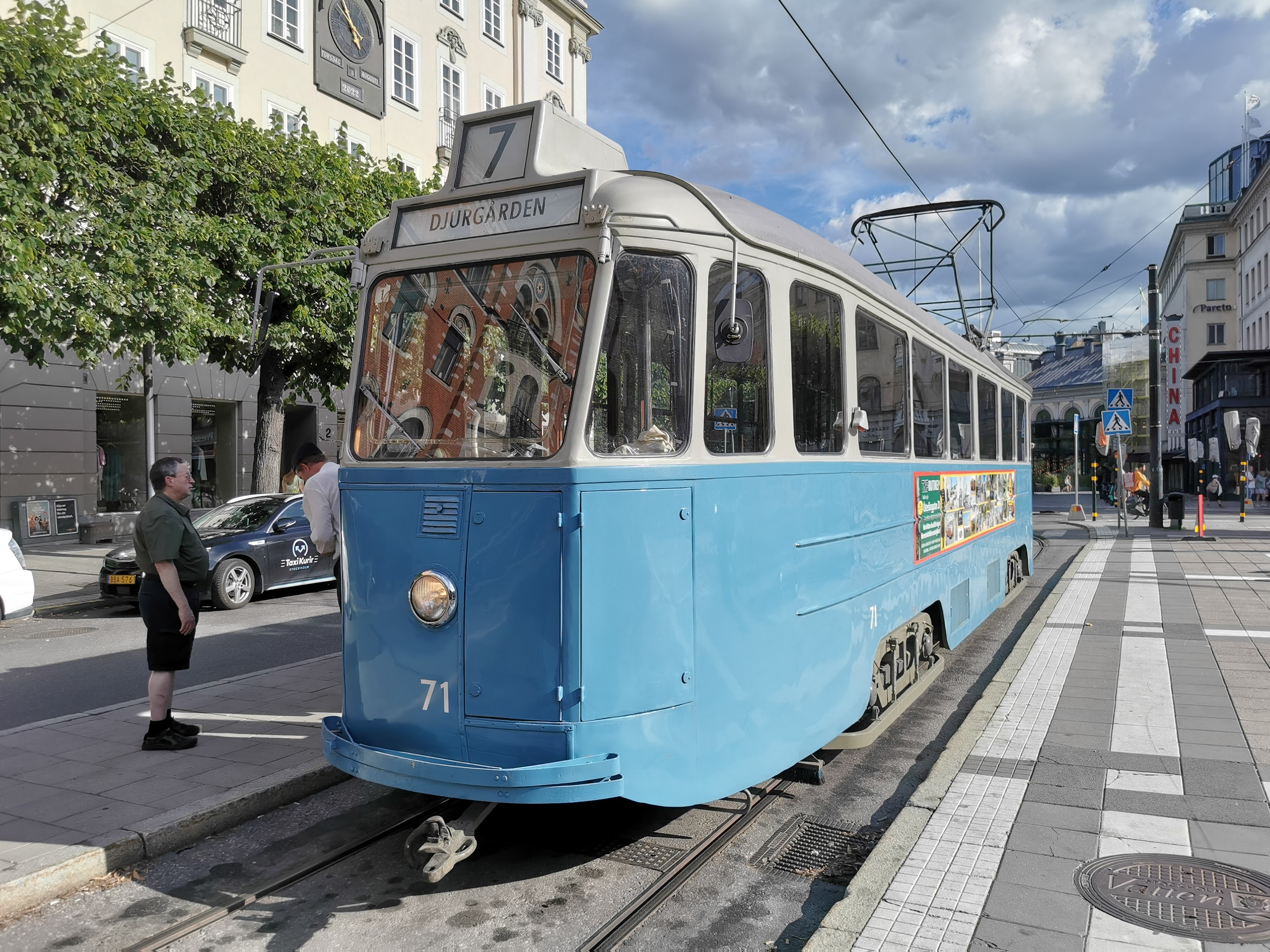 Djurgården, Spårväg City, SL, Gröna Lund, Skansen, Djurgårdslinjen, Spårvagn, Veteranspårvagn, Svenska Spårvägssällskapet