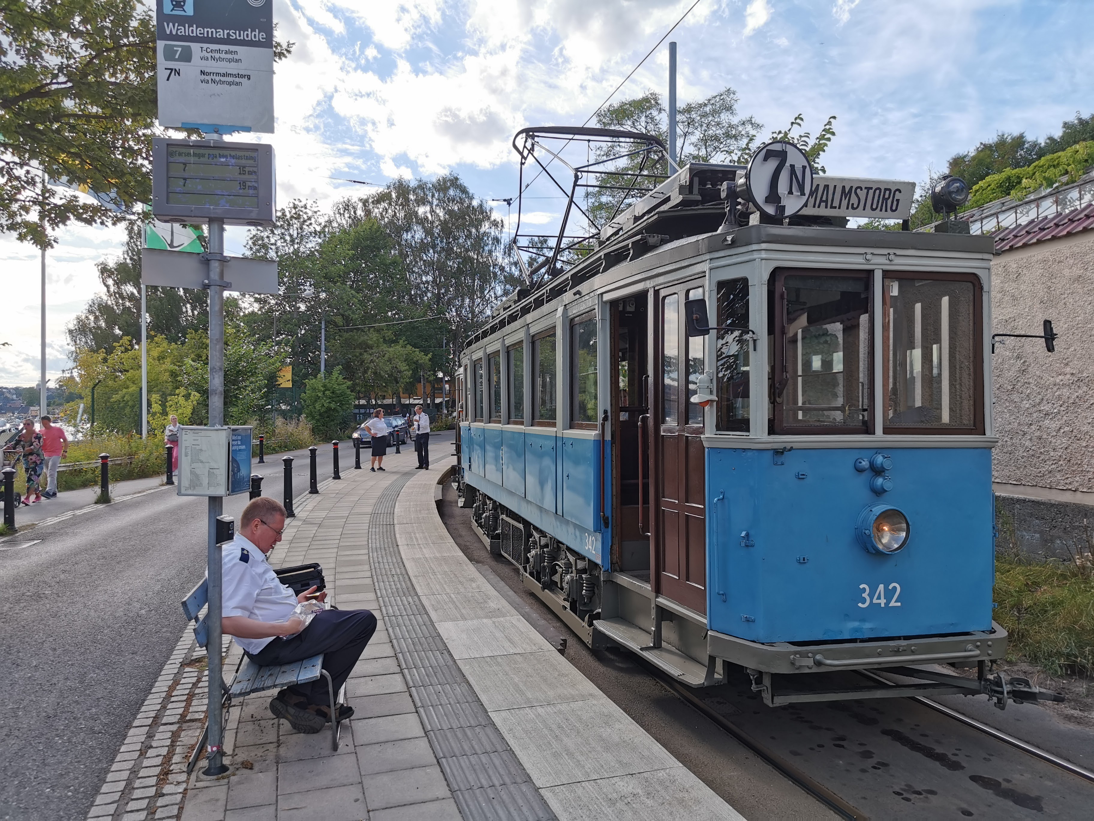 Djurgården, Spårväg City, SL, Gröna Lund, Skansen, Djurgårdslinjen, Spårvagn, Veteranspårvagn, Svenska Spårvägssällskapet